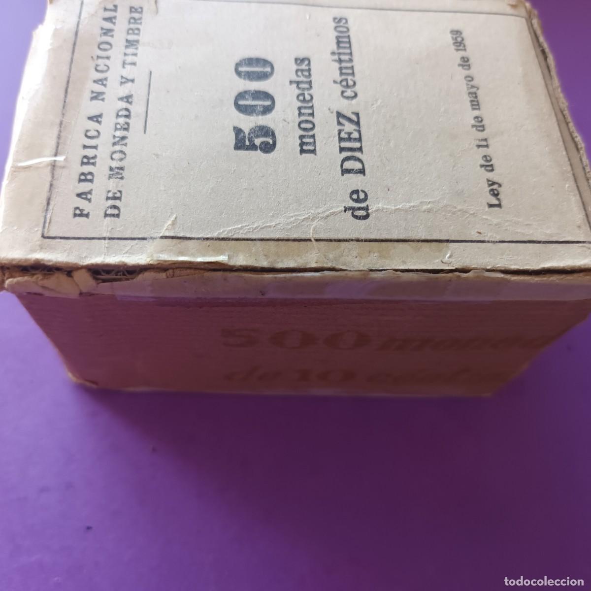 Monete Franco: Caja Original de monedas F. N. M.T Estado Espa&ntilde;ol