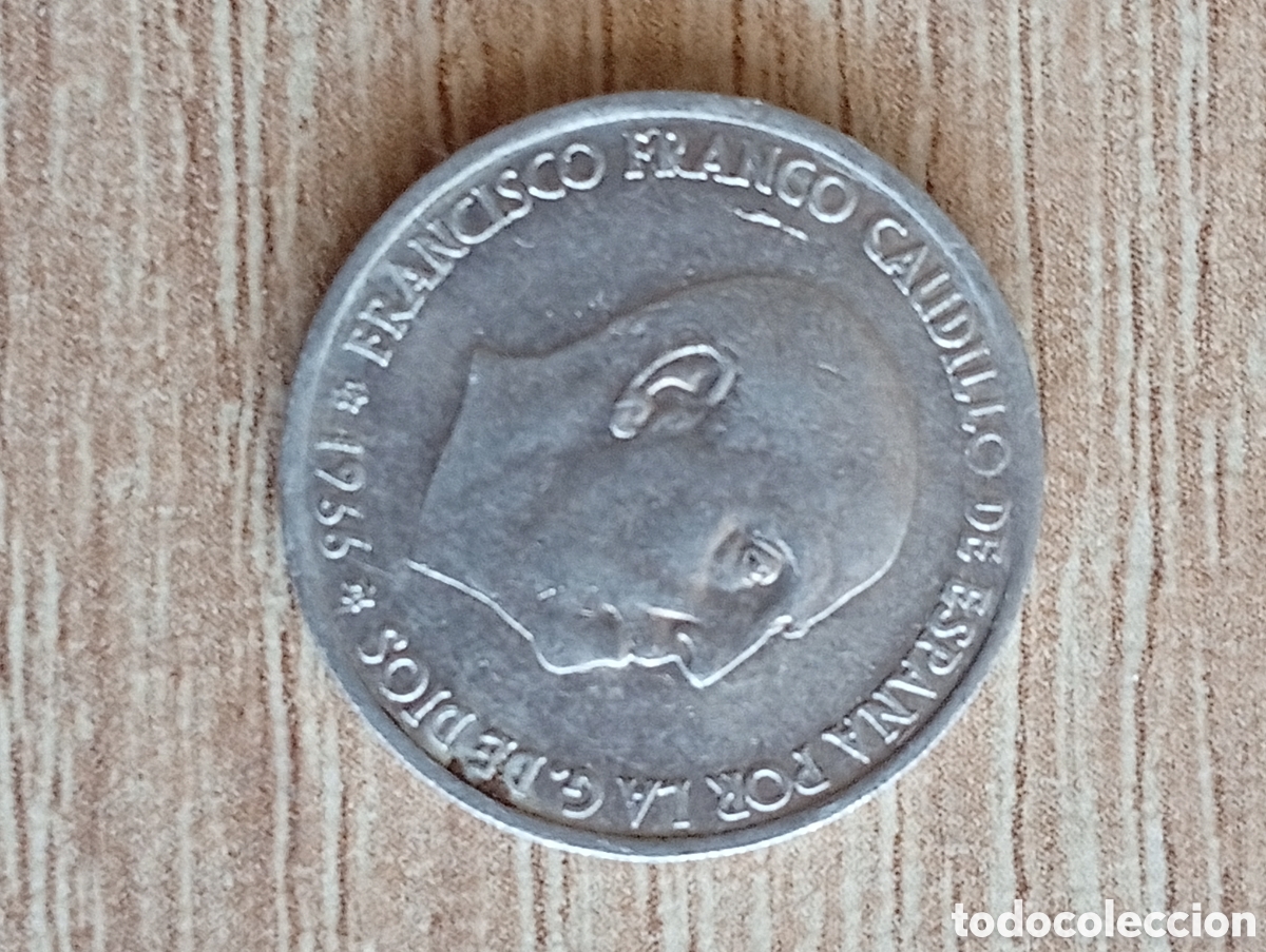 Monedas Franco: Moneda 50 c&eacute;ntimos espiga 1966 - Foto 1