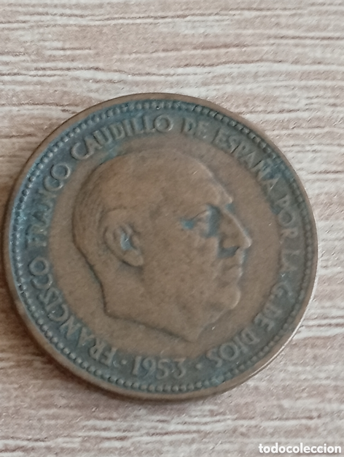 Monedas Franco: Moneda 2,5 pesetas 1953 - Foto 1