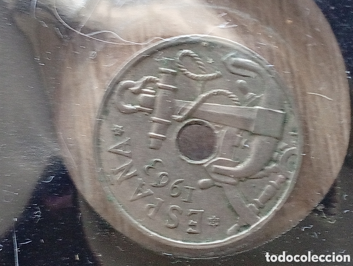 Monedas Franco: Moneda 1963 50 c&eacute;ntimos yugo y flechas - Foto 1