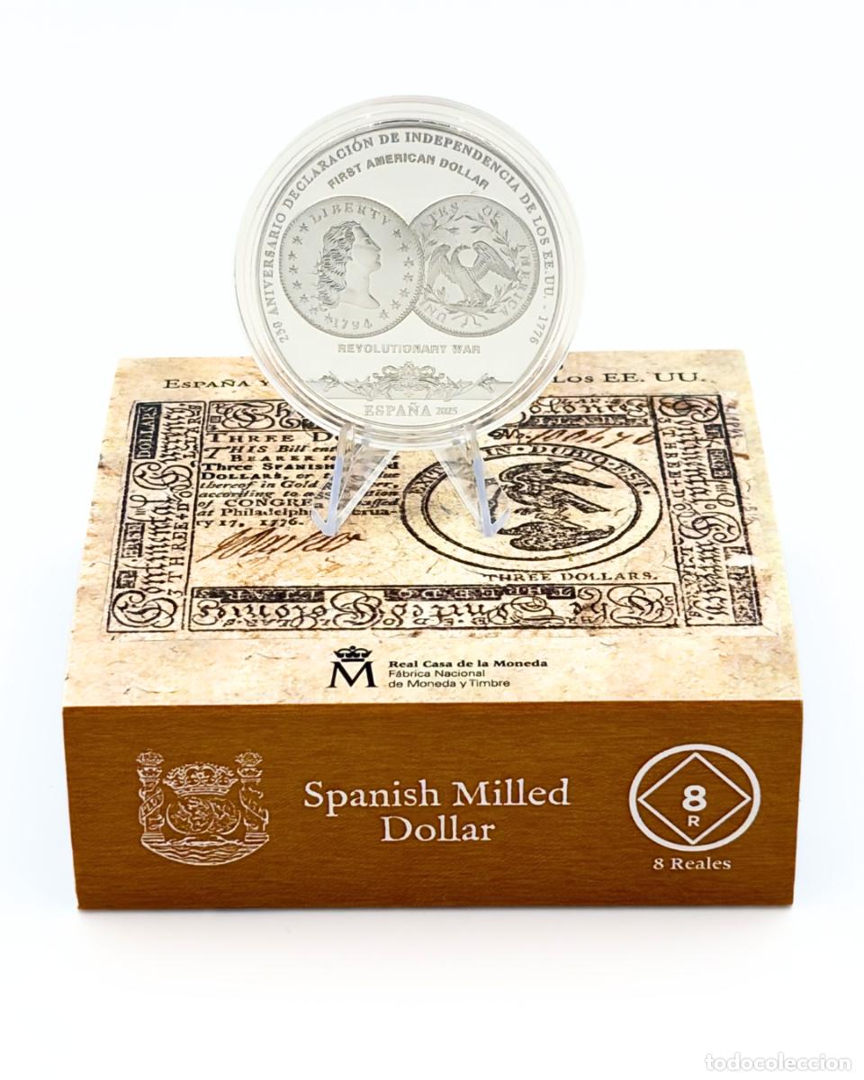 Monedas Franco: Moneda de Plata | First Dollar | FNMT - Foto 1