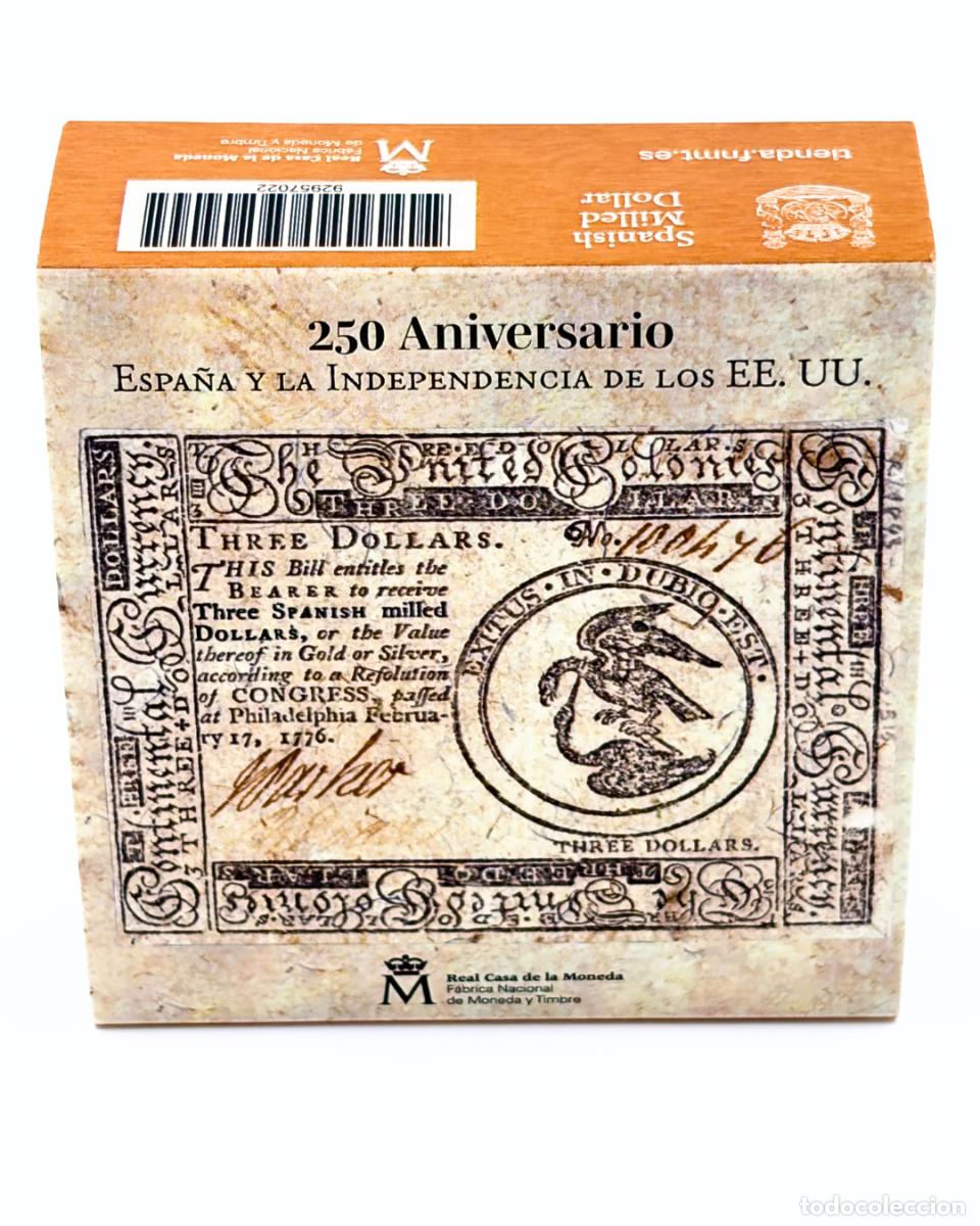 Monedas Franco: Moneda de Plata | First Dollar | FNMT - Foto 3