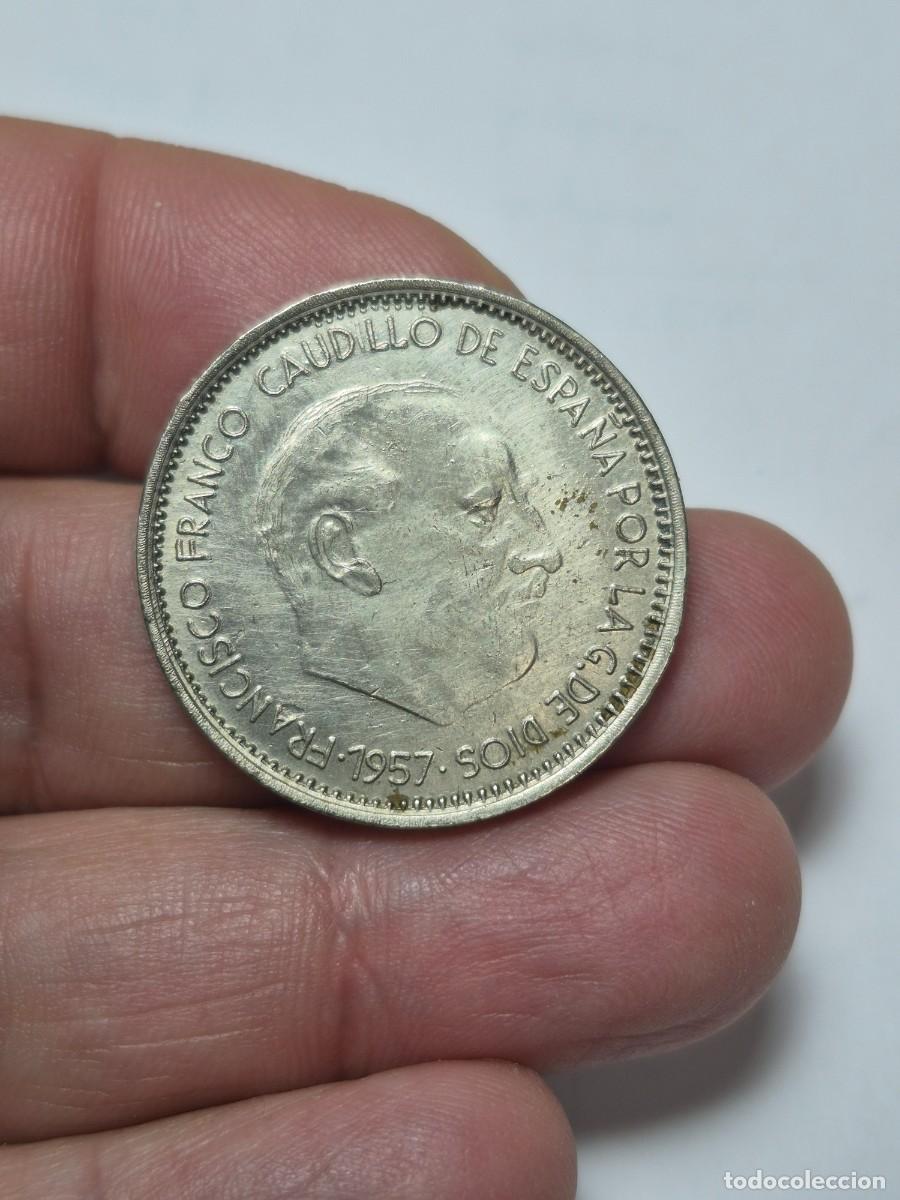 Monedas Franco: NT/ ESTADO ESPA&Ntilde;OL 50 PESETAS 1957 *59 BONITA FALSA DE EPOCA (E550)