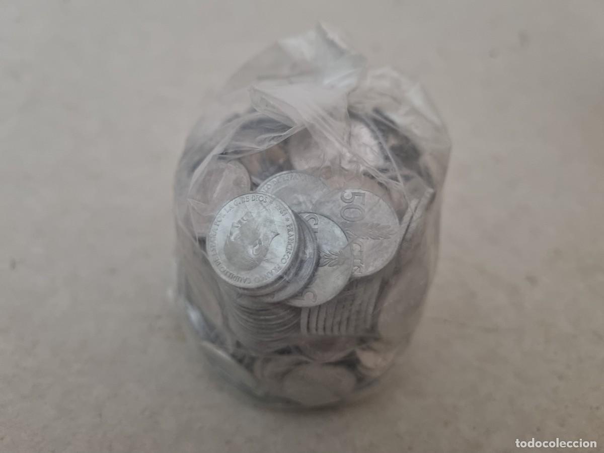 Monedas Franco: Lote de 400 monedas de 50 c&eacute;ntimos - Foto 5