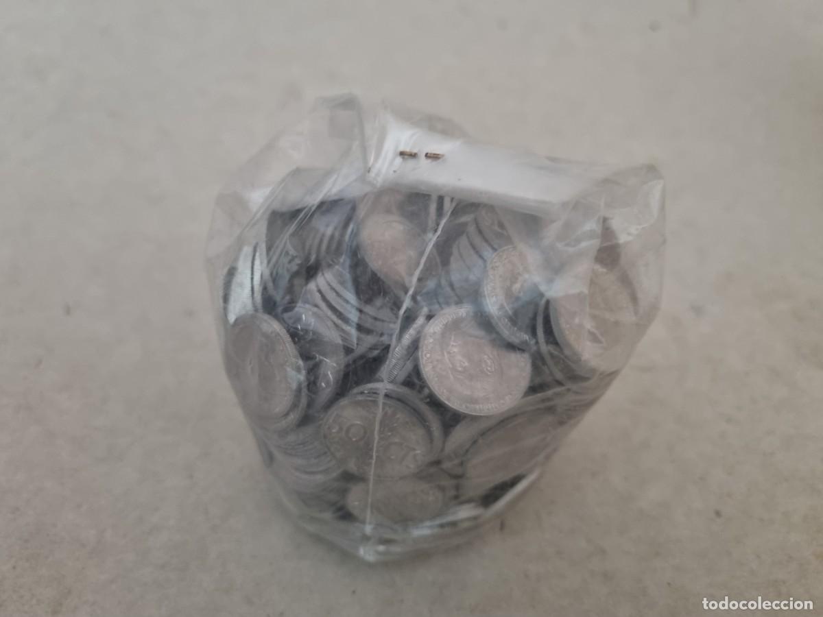 Monedas Franco: Lote de 400 monedas de 50 c&eacute;ntimos - Foto 6