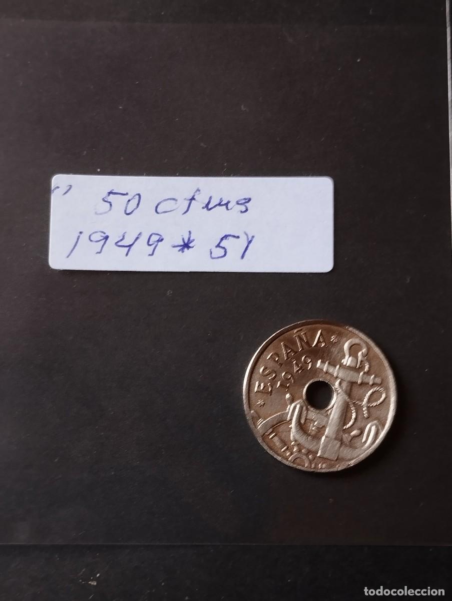 Monedas Franco: MONEDA DE 50 CENTIMOS ESPA&Ntilde;A A&Ntilde;O 1949 / 51 - LA DE LA FOTO VER TODOS MIS LOTES