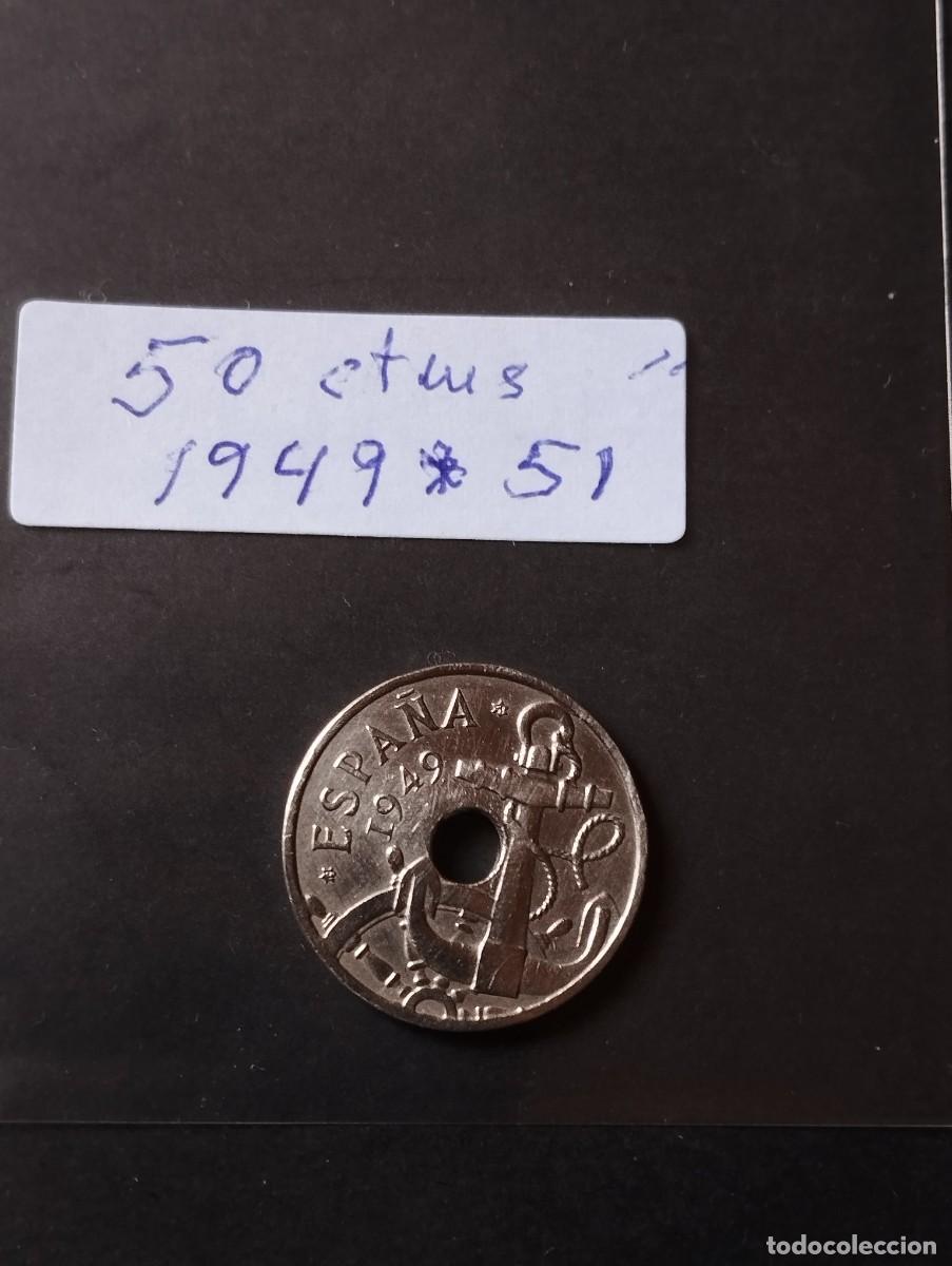 Monedas Franco: MONEDA DE 50 CENTIMOS ESPA&Ntilde;A A&Ntilde;O 1949 / 51 - LA DE LA FOTO VER TODOS MIS LOTES