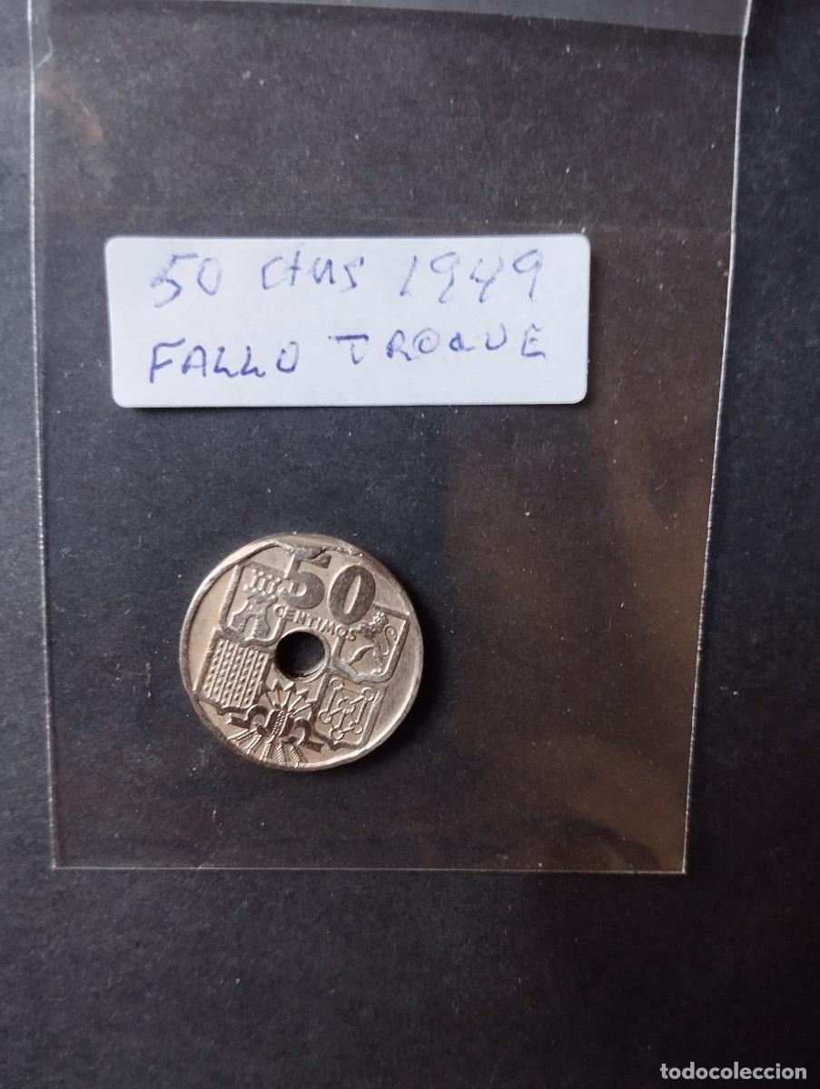 Monedas Franco: MONEDA DE 50 CENTIMOS ESPA&Ntilde;A A&Ntilde;O 1949 / 51 - LA DE LA FOTO VER TODOS MIS LOTES