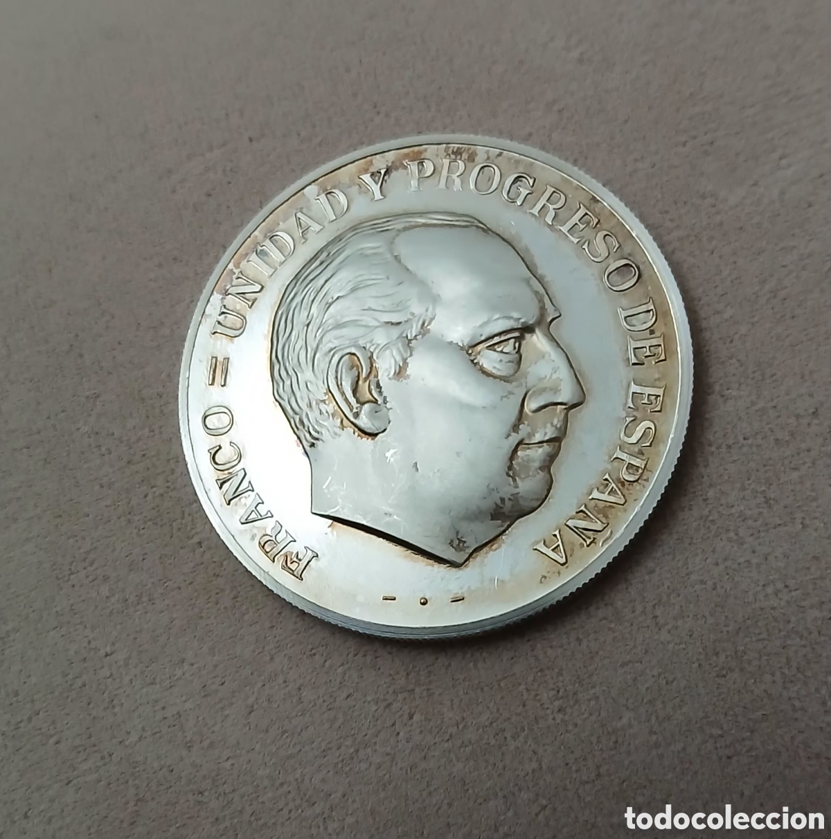 Monedas Franco: MONEDA DE PLATA FRANCO UNIDAD Y PROGRESO DE ESPA&Ntilde;A 1892-1992