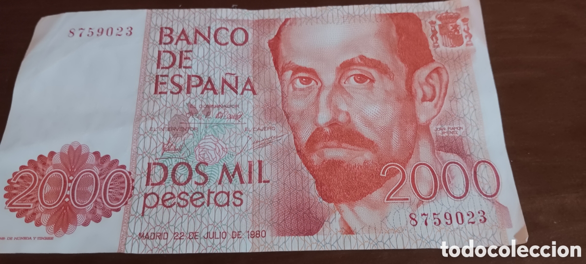 Monedas Franco: 2000 pesetas.A&ntilde;o 1980. SIN SERIE
