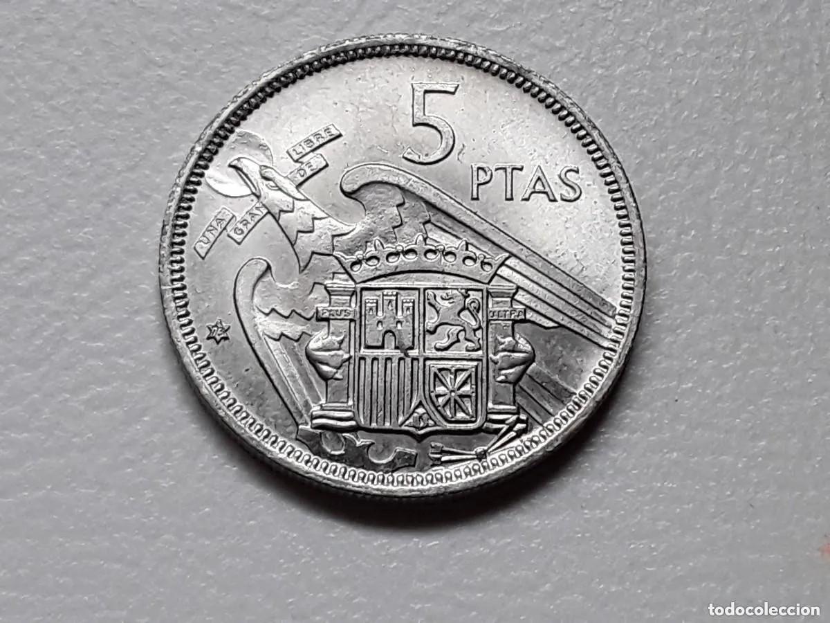 Monedas Franco: ESTADO ESPA&Ntilde;OL 5 PESETAS 1957 * 73 SC