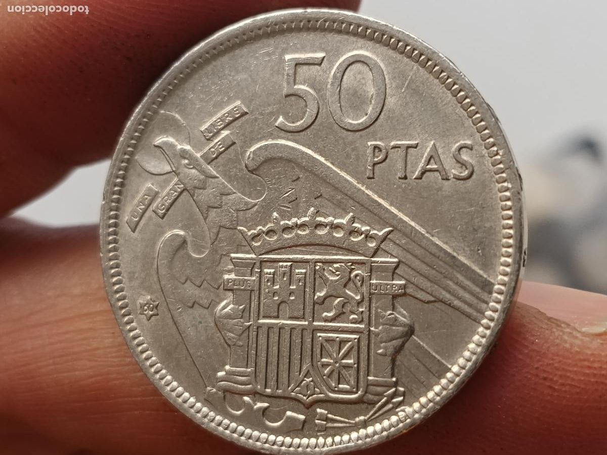 Monedas Franco: 50 PESETAS 1957 60* SC