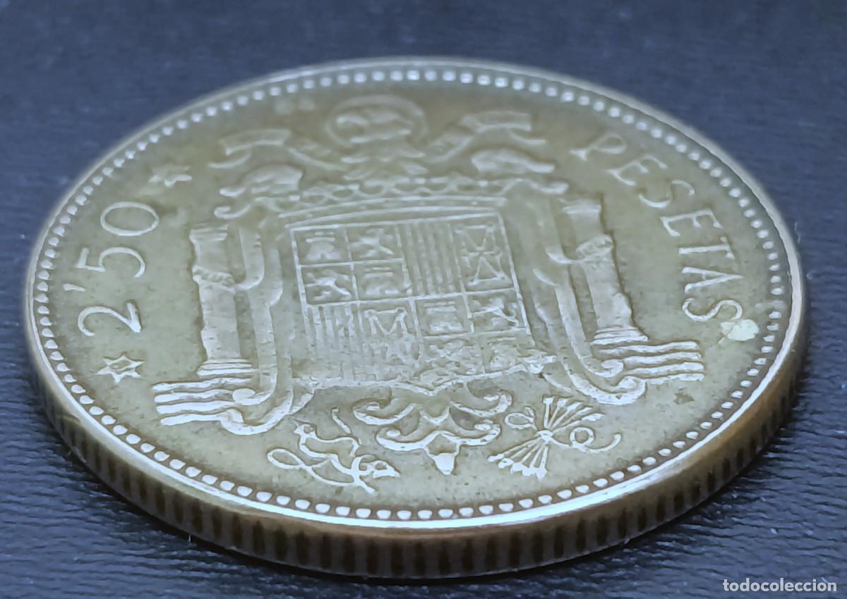 Monedas Franco: Moneda de 2,50 pesetas 1953 - Foto 2