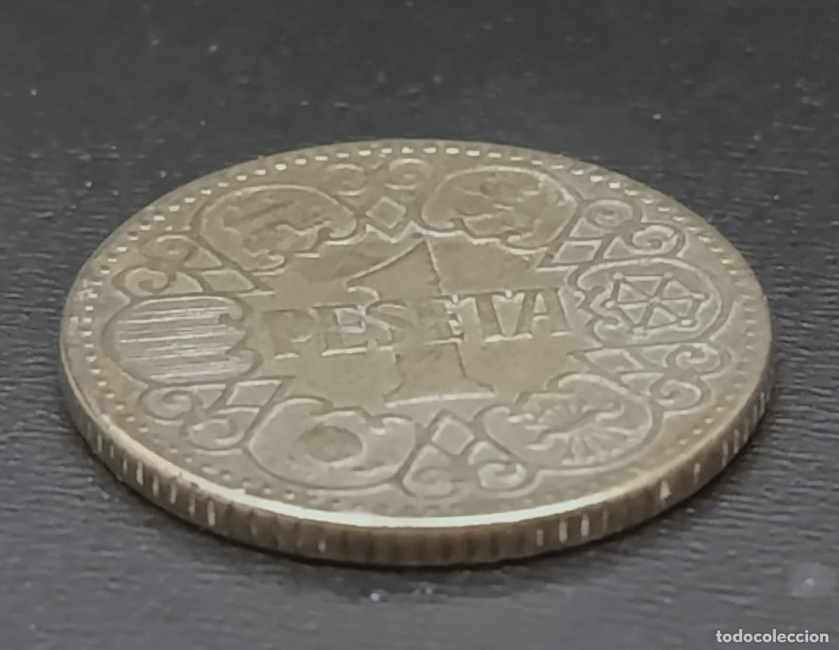 Monedas Franco: Moneda de 1 peseta 1944
