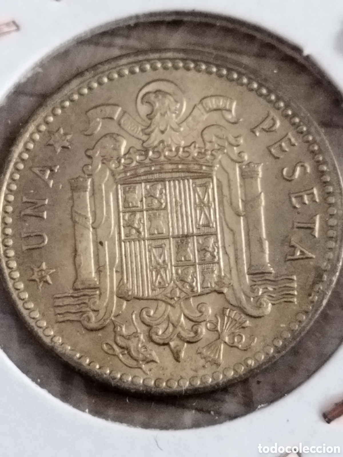 Monedas Franco: Moneda de 1 peseta de 1953(19-56) SC