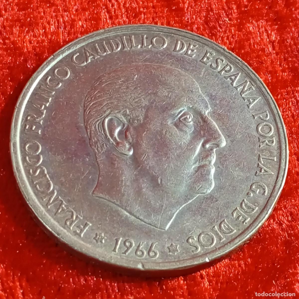 Monedas Franco: MONEDA - 100 PTAS - PLATA - FRANCISCO FRANCO - 1966 - ESTRELLA 68 - 20 G APROX - PLATA / 40