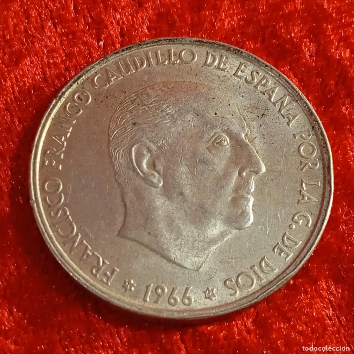 Monedas Franco: MONEDA - 100 PTAS - PLATA - FRANCISCO FRANCO - 1966 - ESTRELLA 66 - 20 G APROX - PLATA / 41
