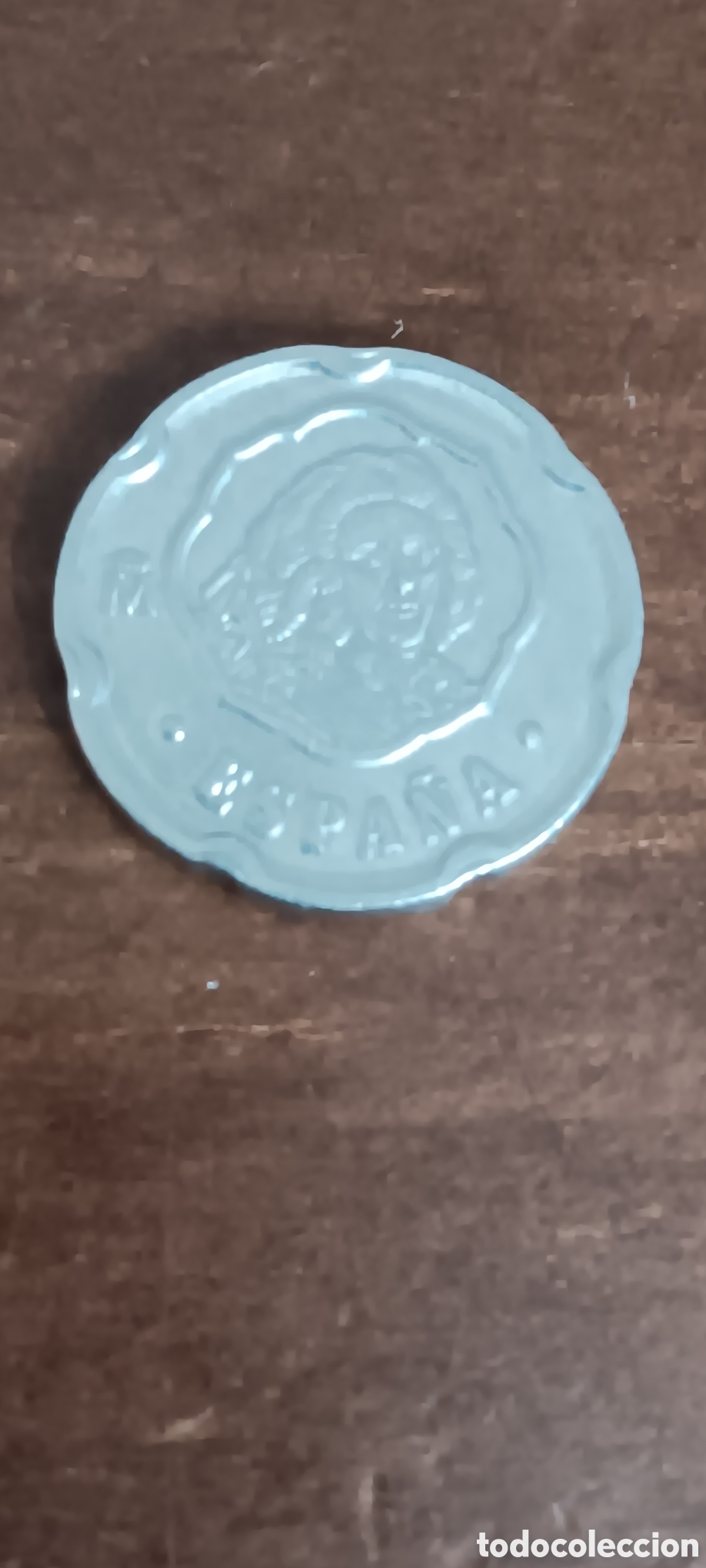 Monedas Franco: Moneda de 50 pts de 1996. Error de acu&ntilde;aci&oacute;n