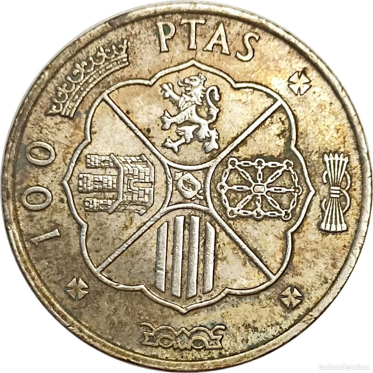 Monedas Franco: ∆ Espa&ntilde;a. 100 pesetas de 1966 *66 (Dictadura de Franco). KM# 797. (802).