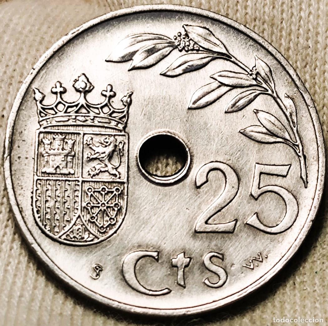 Monedas Franco: Moneda de 25 C&eacute;ntimos. Espa&ntilde;a. A&ntilde;o: 1937. Periodo: Guerra Civil &ndash; Zona Nacional. Lote 2220