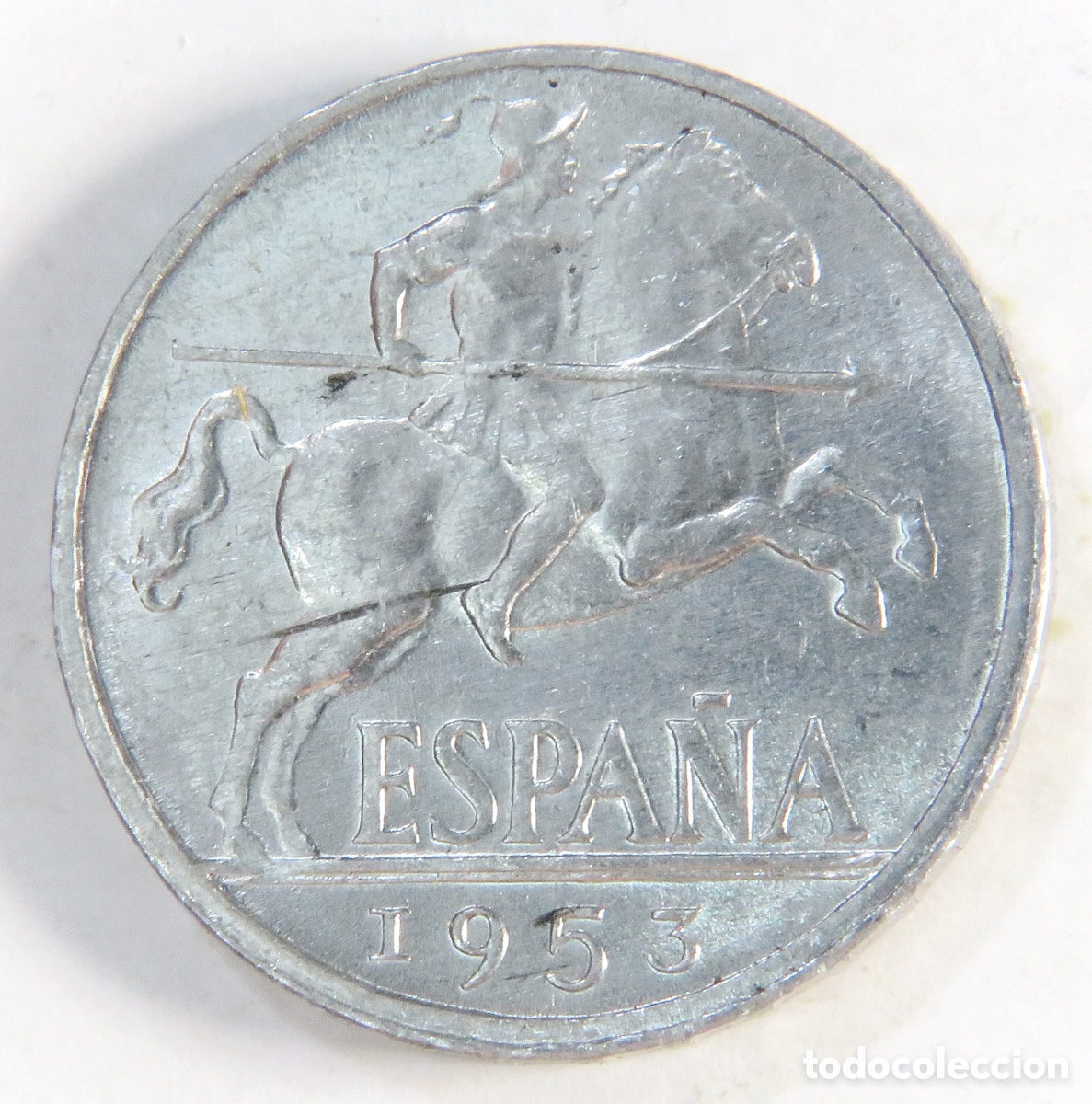 Monedas Franco: 10 C&eacute;ntimos 1953 Franco - Estado Espa&ntilde;ol - Excelente Conservaci&oacute;n