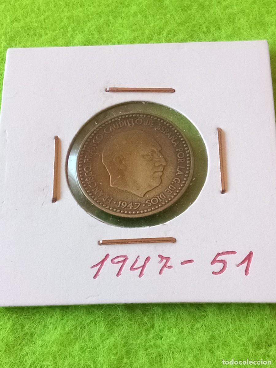 Monedas Franco: Moneda espa&ntilde;ola. La de las fotos