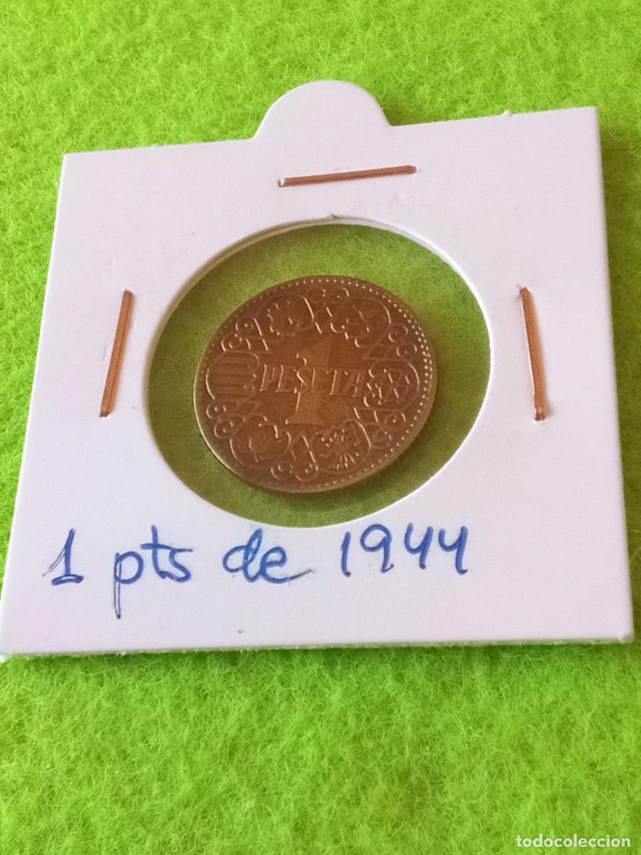 Monedas Franco: Moneda espa&ntilde;ola. La de las fotos