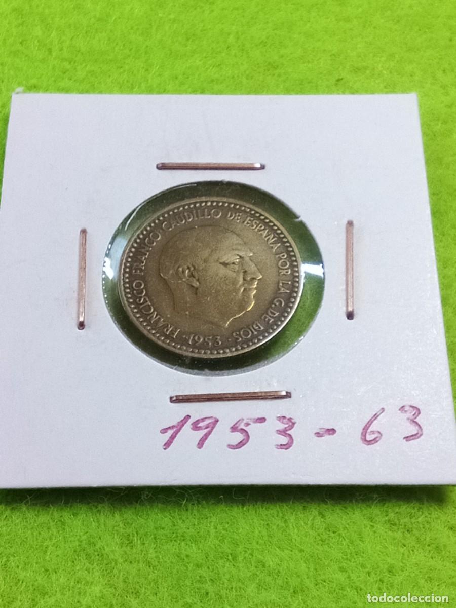 Monedas Franco: Moneda espa&ntilde;ola. La de las fotos