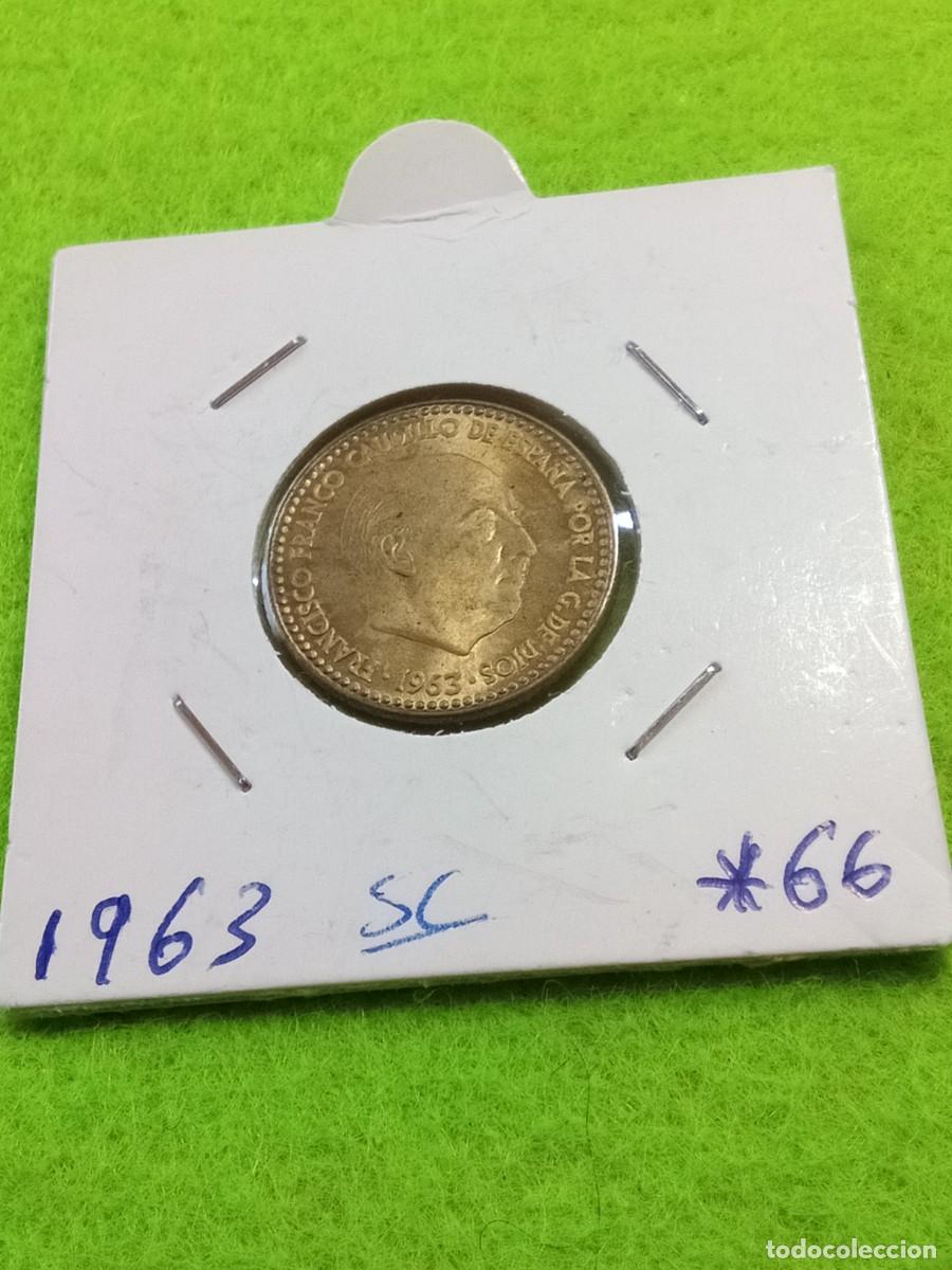 Monedas Franco: Moneda espa&ntilde;ola. La de las fotos