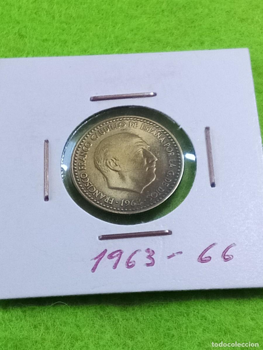 Monedas Franco: Moneda espa&ntilde;ola. La de las fotos