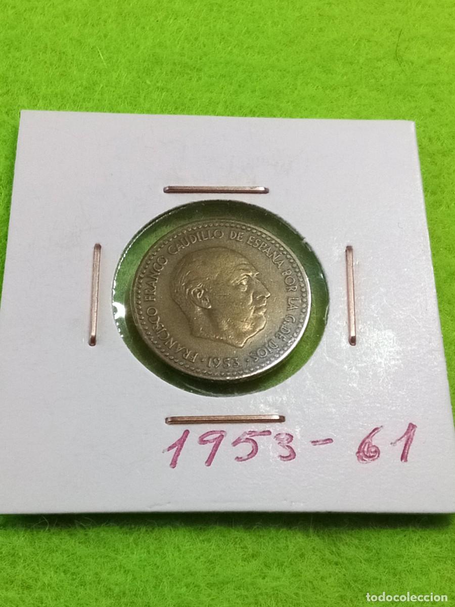 Monedas Franco: Moneda espa&ntilde;ola. La de las fotos