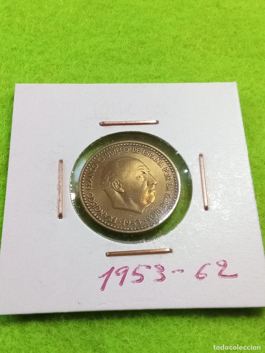 Monedas Franco: Moneda espa&ntilde;ola. La de las fotos