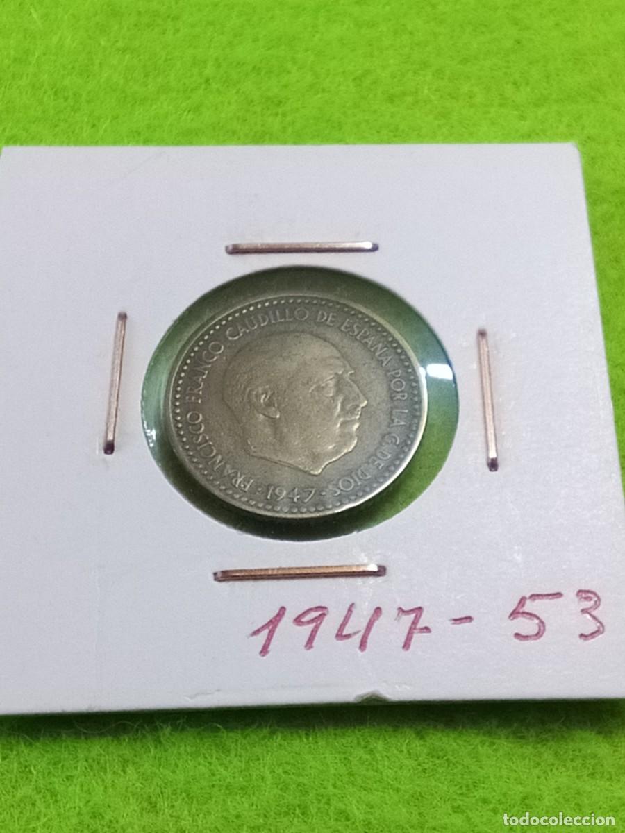 Monedas Franco: Moneda espa&ntilde;ola. La de las fotos