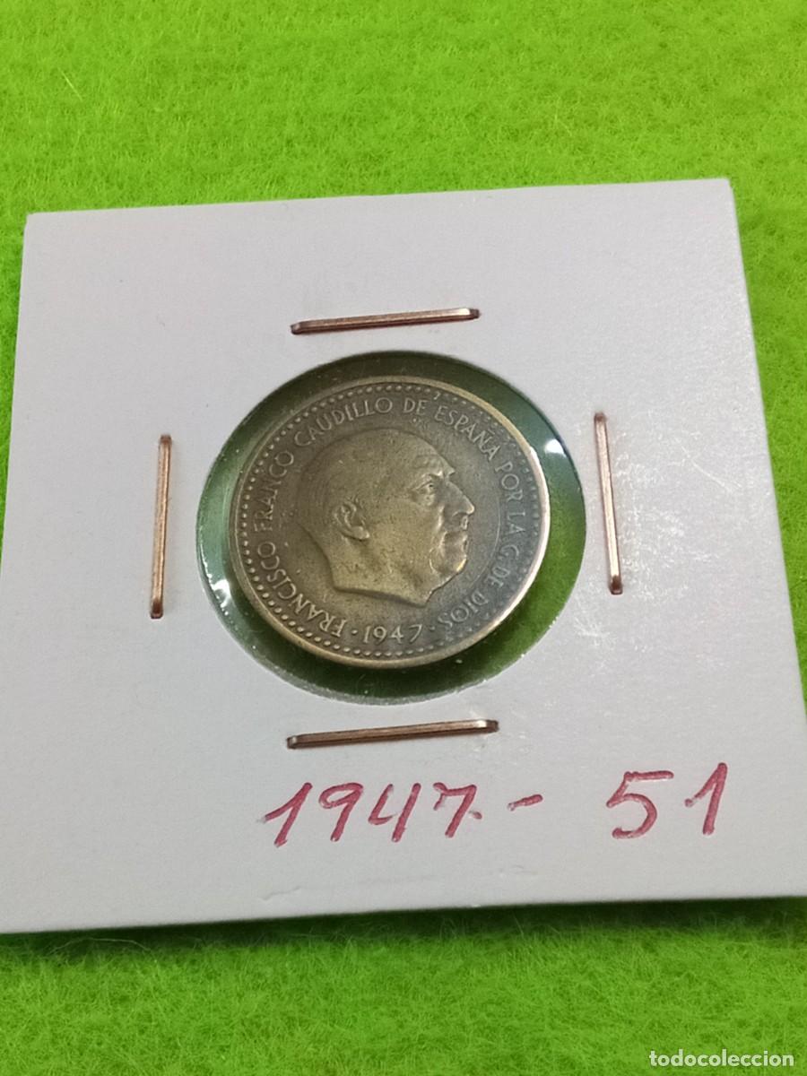 Monedas Franco: Moneda espa&ntilde;ola. La de las fotos