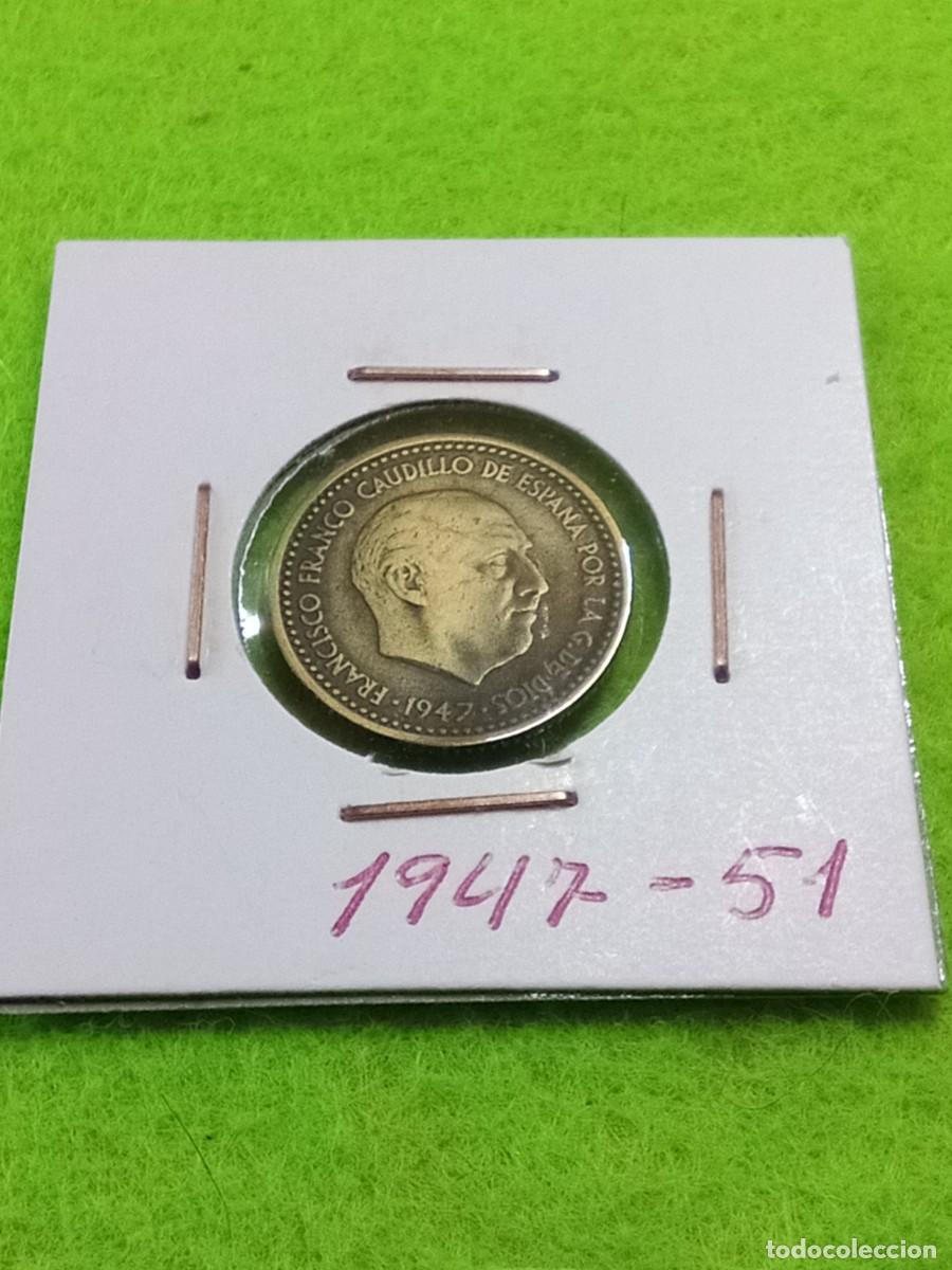 Monedas Franco: Moneda espa&ntilde;ola. La de las fotos