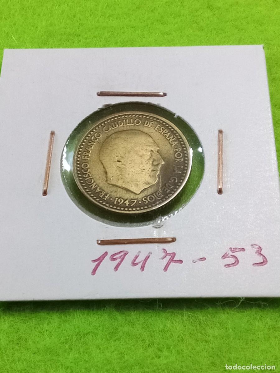 Monedas Franco: Moneda espa&ntilde;ola. La de las fotos