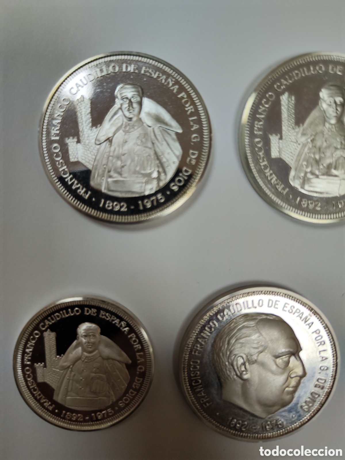 Monedas Franco: 9 onzas de plata Franco - Foto 4