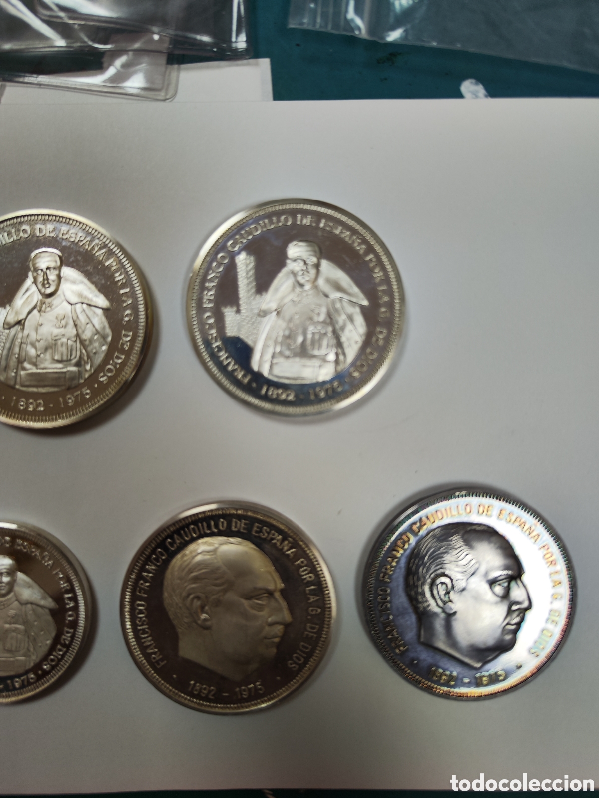 Monedas Franco: 9 onzas de plata Franco - Foto 5