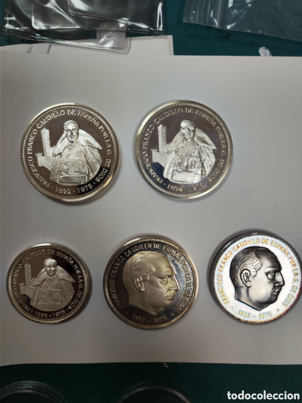 Monedas Franco: 9 onzas de plata Franco - Foto 7
