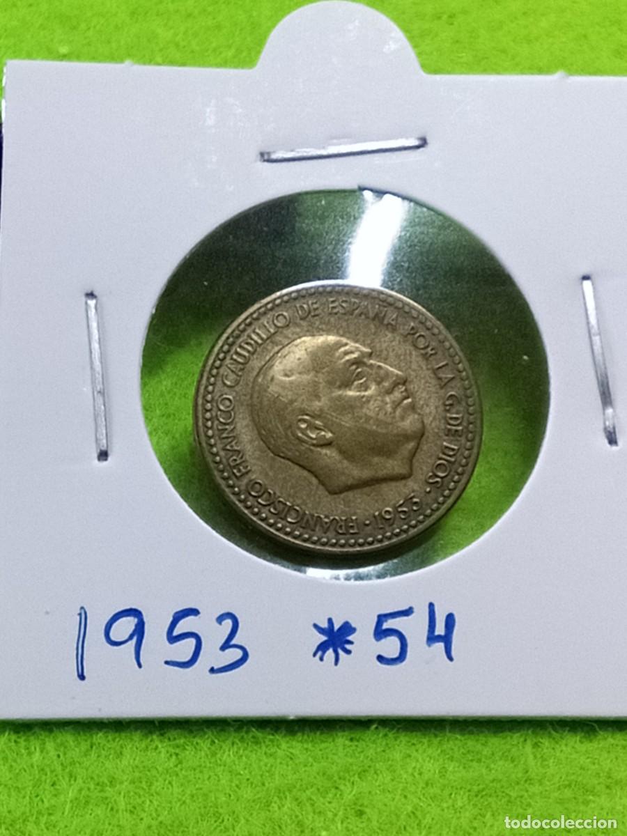 Monedas Franco: Moneda espa&ntilde;ola. La de las fotos