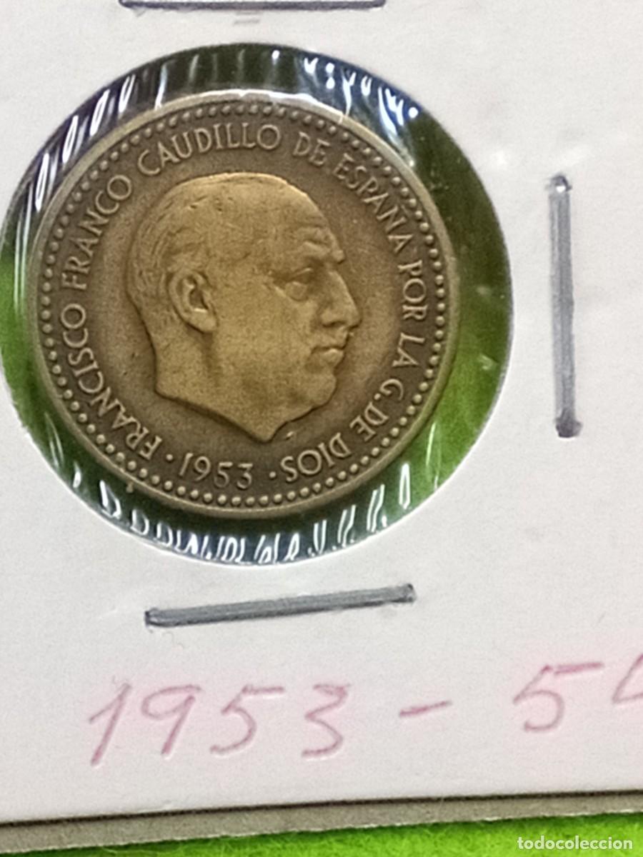 Monedas Franco: Moneda espa&ntilde;ola. La de las fotos