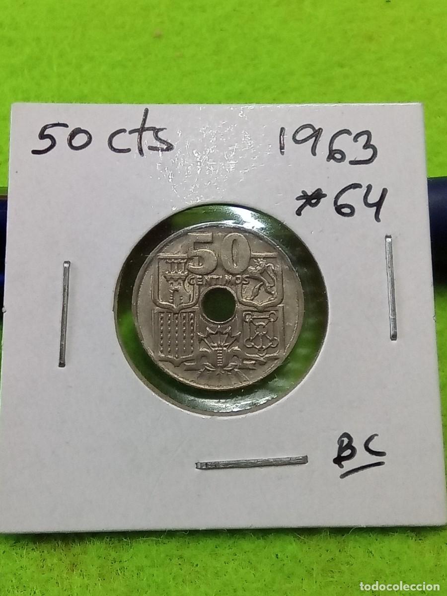 Monedas Franco: Moneda espa&ntilde;ola. La de las fotos