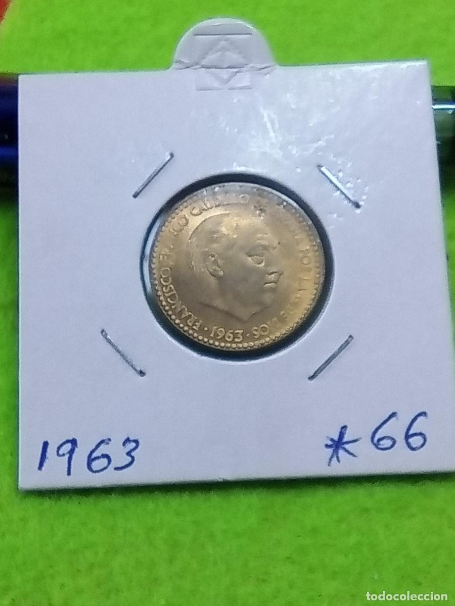 Monedas Franco: Moneda espa&ntilde;ola. La de las fotos