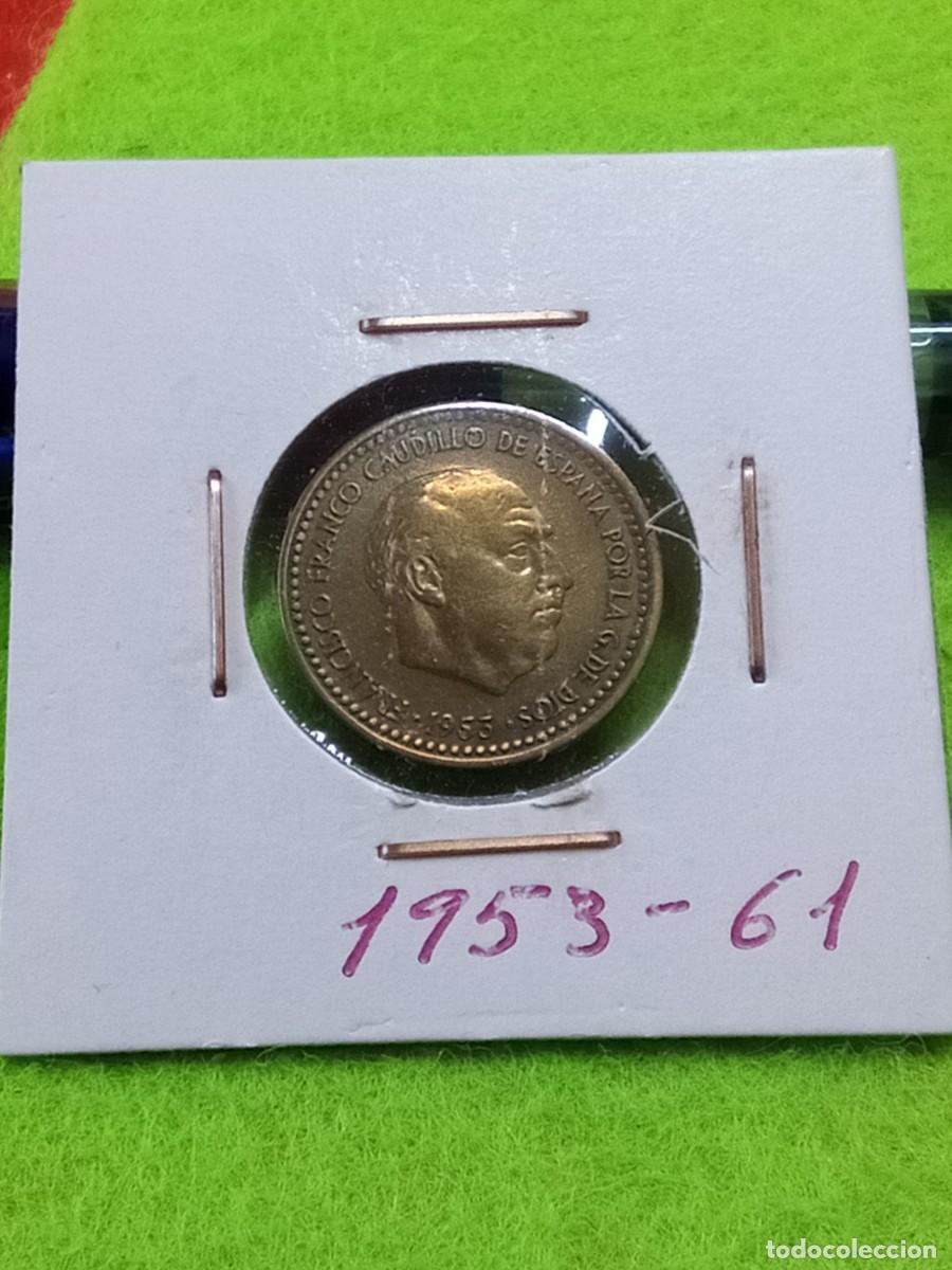 Monedas Franco: Moneda espa&ntilde;ola. La de las fotos