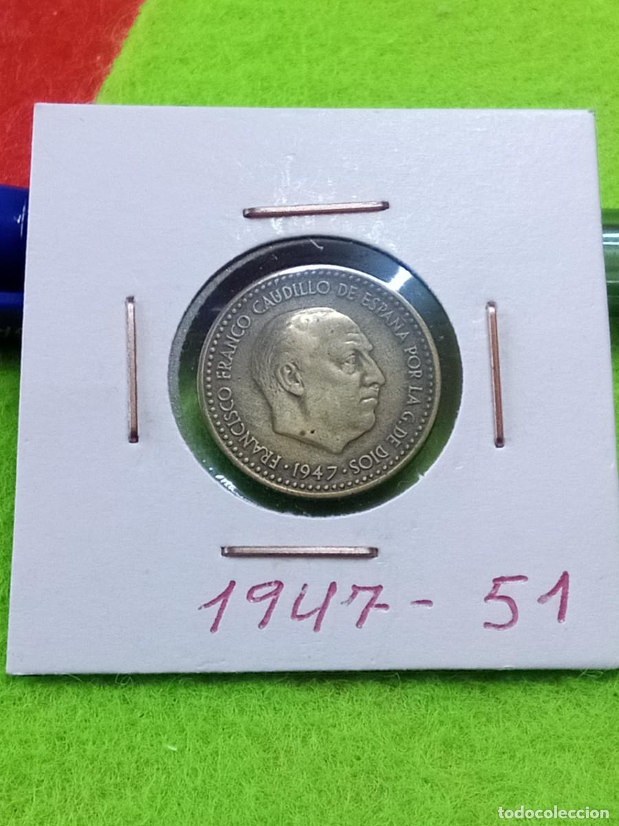 Monedas Franco: Moneda espa&ntilde;ola. La de las fotos