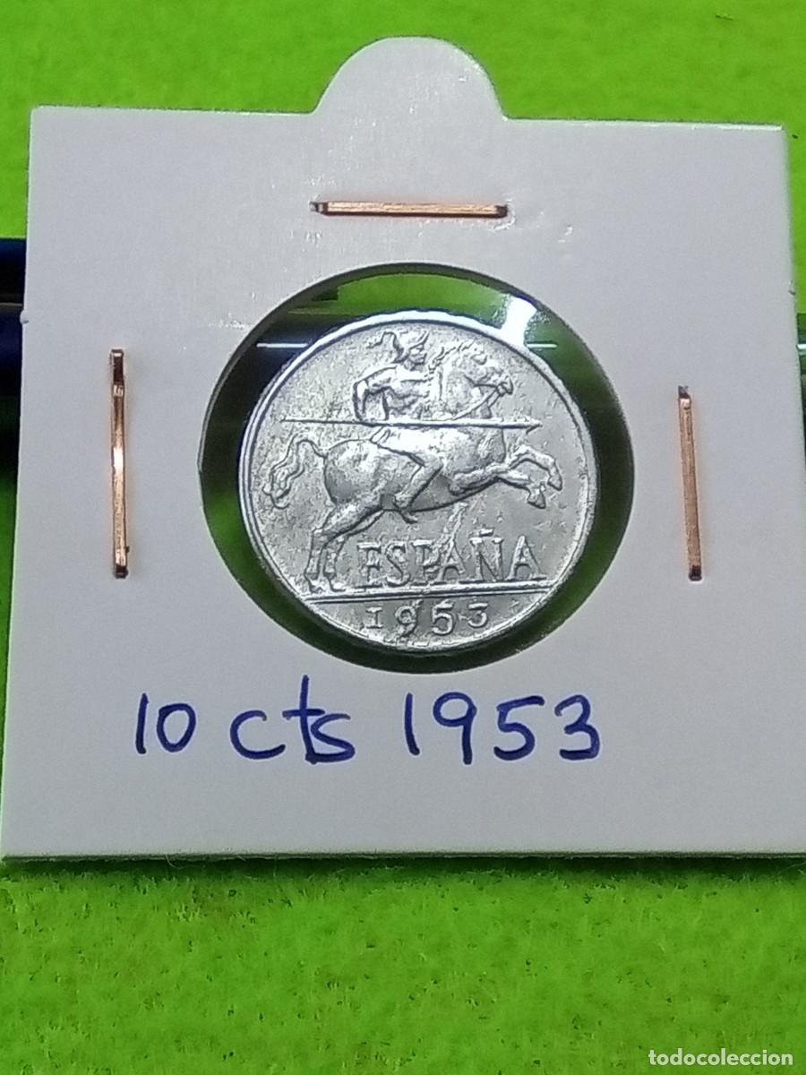 Monedas Franco: Moneda espa&ntilde;ola. La de las fotos