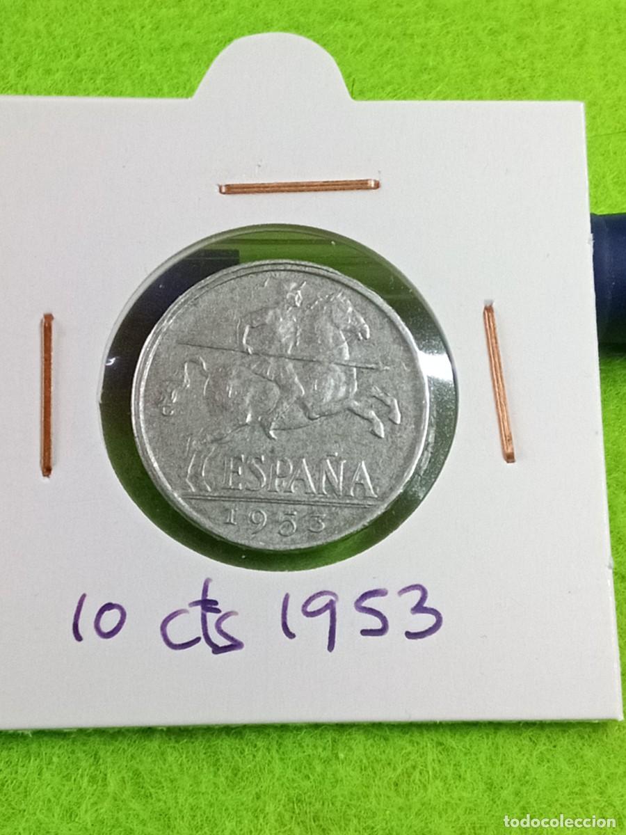 Monedas Franco: Moneda espa&ntilde;ola. La de las fotos