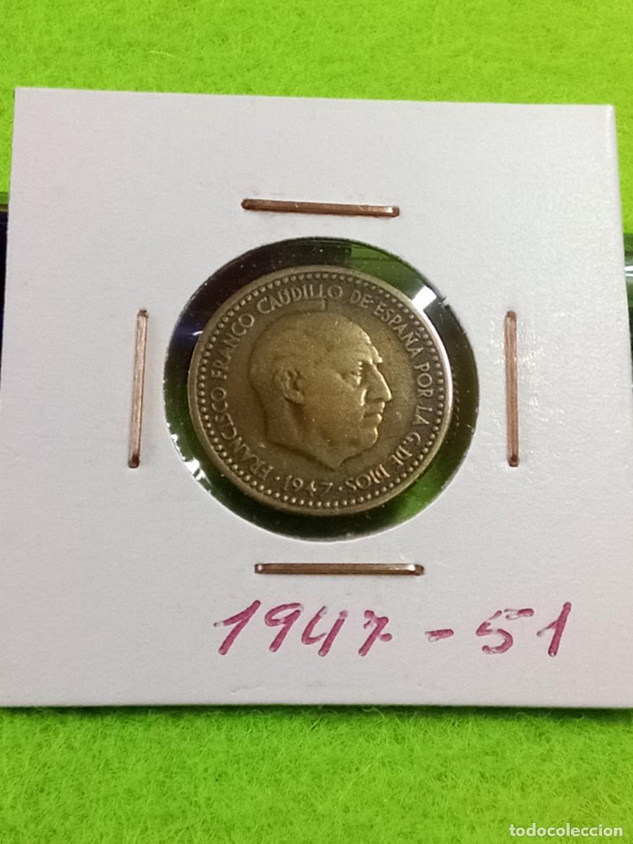 Monedas Franco: Moneda espa&ntilde;ola. La de las fotos