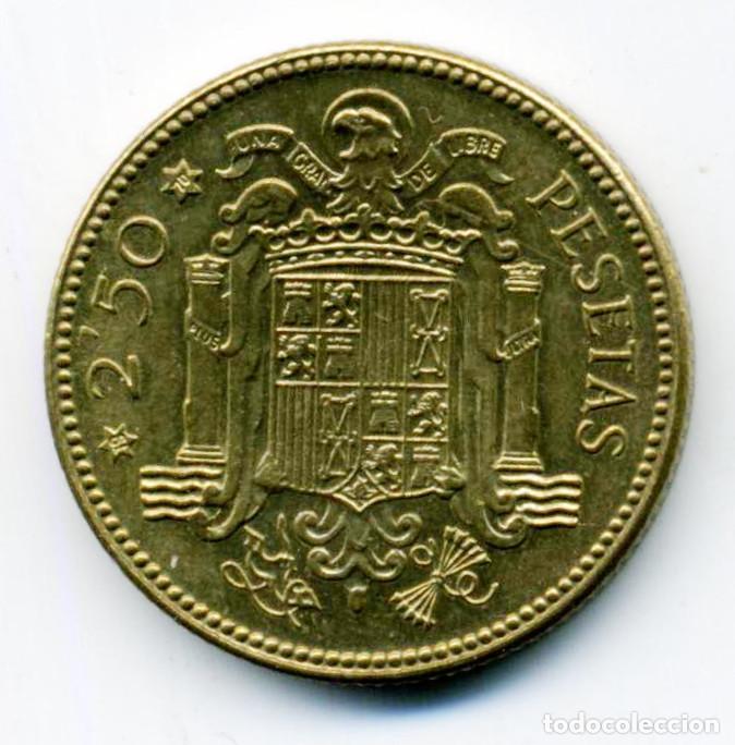 Monedas Franco: XS- FRANCO 2,50 pesetas 1953 * 70 RARA Y AUT&Eacute;NTICA