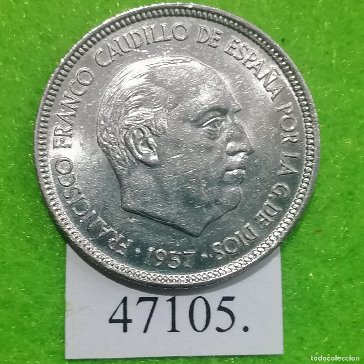 Monedas Franco: Espa&ntilde;a 5 pesetas 1957 75, Franco